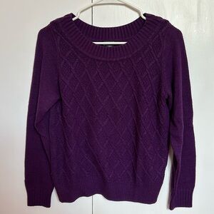 Covington Petite || Purple Sweater